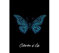 Guest Book for Funeral Butterfly: An Elegant Sign In Registry for Memorial Service