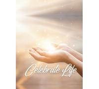 Guest Book: Funeral Service Guest Book, Hands Cradling Celestial Light - A Divine Celebration of Life Guest Registry for Memorial Services, Spiritual Gatherings & Uplifting Tributes