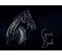 Guest Book: Horse Theme Visitor Sign In Register | Log Book To Record Travellers/Tourists Date of Stay, Name, Travelled From and Memories of Their ... Bed and Breakfast, Farmstay, Ranch, or Farm