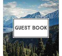 Guest Book: Mountain Lake Guest Book for Rental Vacation Homes and Cabins