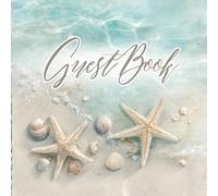 Guest Book: Sign In Log Book For Vacation Rentals, Beach House, Motels & Hotels