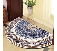 Guest Ruyunlai Tappeto Porta Zerbino Zerbini Per Ingresso Arredamento Casa Mezzaluna Per Esterno Interno Tappeti Grandi Dimensioni cerchio giallo 60x100cm