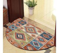 Guest Ruyunlai Tappeto Porta Zerbino Zerbini Per Ingresso Arredamento Casa Mezzaluna Per Esterno Interno Tappeti Grandi Dimensioni diamante verde 60x100cm