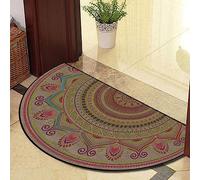 Guest Ruyunlai Tappeto Porta Zerbino Zerbini Per Ingresso Arredamento Casa Mezzaluna Per Esterno Interno Tappeti Grandi Dimensioni bordo rosa 60x100cm