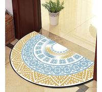 Guest Ruyunlai Tappeto Tappeti Zerbino Zerbini Tappetino Ingresso Interno Da Stuoie Per Entrata Casa Esterno Simpatico Grandi Personalizzati bordo giallo 50x80cm
