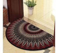 Guest Ruyunlai Tappeto Tappeti Zerbino Zerbini Tappetino Ingresso Interno Da Stuoie Per Entrata Casa Esterno Simpatico Grandi Personalizzati increspatura rossa 50x80cm