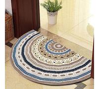 Guest Ruyunlai Tappeto Tappeti Zerbino Zerbini Tappetino Ingresso Interno Da Stuoie Per Entrata Casa Esterno Simpatico Grandi Personalizzati cerchio marrone 50x80cm