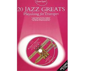 Guest spot: 20 jazz greats playalong for trumpet trompette+cd