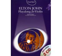Guest Spot Elton John Playalong For Violin Vln Book/2Cd