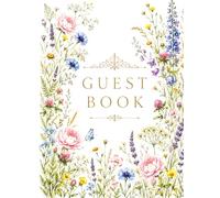 Guestbook: Meadowcore Wedding, Airbnb, Anniversary or any event or stay