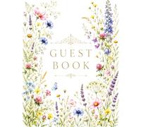 Guestbook: Meadowcore Wedding, Airbnb, Anniversary or any event or stay