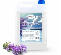 Guestcare Acqua Demineralizzata 5 Litri Ferro da Stiro, Batterie e Umidificatori, Priva di Sali Minerali, Calcio e Magnesio, Previene la Formazione Calcaree (Lavanda)