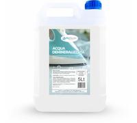 Guestcare Acqua Demineralizzata 5 Litri Ferro da Stiro, Batterie e Umidificatori, Priva di Sali Minerali, Calcio e Magnesio, Previene la Formazione Calcaree (Classica)