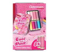 Gütermann Creativ Cute and Pink Scatola di Filo da Cucire - Edizione Limitata di Fili da Cucire e Ricamo, 8 Bobine - 1 Set