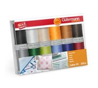 Gütermann Filo Impostato, Cotton, Multicolore, 300m, 1200 unità