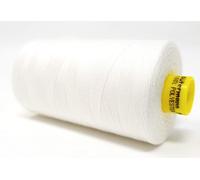 Gütermann Filato Mara 80 robusto in poliestere, 800 m, per macchina da cucire, resistente ai raggi UV, antistrappo (bianco, 1)