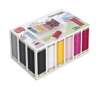 Gütermann Fili di stoccaggio, assortiti, 18 bobine Box