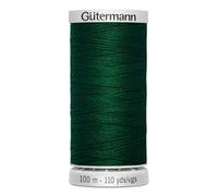 Gütermann Garn M782 Extra Stark, filo da cucito in poliestere, 100 m, filo per macchina da cucire per tutti i punti di cucitura fortemente sollecitati (707 verde scuro)