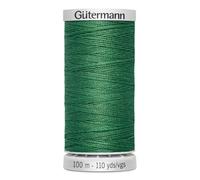 Gütermann Garn M782 Extra Stark, filo da cucito in poliestere, 100 m, filo per macchina da cucire per tutti i punti di cucitura sottoposti a forte stress (931 verde)