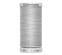 Gütermann Garn M782 Extra Stark, filo da cucito in poliestere, 100 m, per tutte le cuciture ad alta resistenza (038 grigio chiaro)