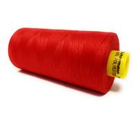 Gütermann GmbH - Filato Mara 120, filo da cucito in poliestere, 1000 m, resistente ai raggi UV (rosso, 1)