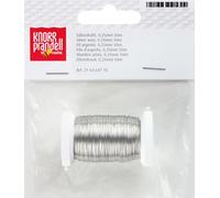 Gütermann/KnorrPrandell 6464718 - Filo metallico 0,25mm, colore: Argento