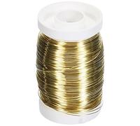 Gütermann/KnorrPrandell 6465749 - Filo arrotolato, 0,3mm, Colore: Ottone
