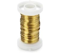 Gütermann/KnorrPrandell 6468845 - Filo Arrotolato, 0,6mm, Colore: Ottone