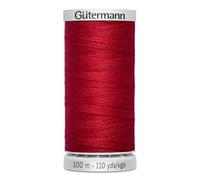 Gütermann M782 - Filato per macchina da cucire extra forte, in poliestere, 100 m, per tutte le cuciture (046 rosso scuro)