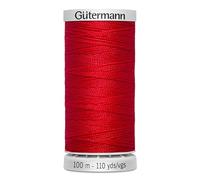 Gütermann M782 - Filato per macchina da cucire extra forte, in poliestere, 100 m, per tutte le cuciture (rosso)