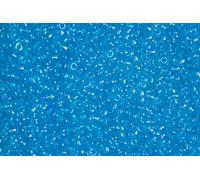 Gütermann perline Rocailles 9/0 2,7 mm barattolo 28 gr FB. 6510 blu