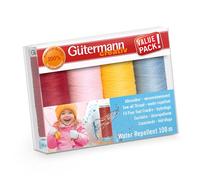 Gütermann Più vicino (idrorepellente, 100 m, confezione da 4)