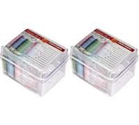 Gütermann - Trasparente (94x62x78mm) Cucire Filo Magazzinaggio Scatola per 12 Bobine - 1 Pezzo (Confezione da 2)