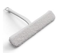 GÜTEWERK, Lavavetri per doccia e copertura in microfibra, 28 cm, lavavetri igienico per bagno, doccia, finestrini e finestre, accessorio da bagno in silicone