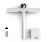 Blaze - Tergivetro per doccia, 23 cm, rivestimento in silicone, nucleo in acciaio inox, design moderno