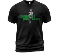 GUEWBF Cotton T Shirt 21 Guns Green Day 21st Century Breakdown Album Tee JoeBlack3XL