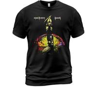 GUEWBF Cotton T Shirt Nazareth Expect No Mercy Album Tee Pete AG Jimmy MurrisonBlackS