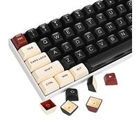Guffercty kred GTSP 150 tasti ASA Profile Retro Keycap Double Shot Keycap 75% ISO/ANSI Layout per 108 104 87 82 68 61 interruttori MX tastiera meccanica (Roma)