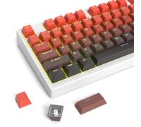 Guffercty kred Set di 135 tasti per tastiera retroilluminati, profilo OEM, materiale PBT, caratteri traslucidi compatibili con interruttori MX (sfumatura Blaze)