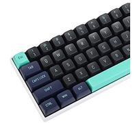 Guffercty kred Set di 160 tasti CSA Keycap PBT, a forma di sfera a doppio colpo, con barra spaziatrice 6.25u/7u per switch ANSI e ISO Layout Cherry MX Gateron Kailh (Shark-CSA)
