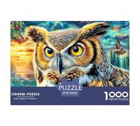 Gufi colorati Puzzle Da 1000 Pezzi Per Adulti E Bambini - Puzzle Ad Alta Difficoltà,Giochi Stimolanti Per Tutta La Famiglia 38x26cm/1000pcs