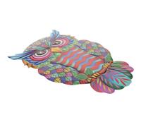 Gufi Soprammobili Decorazione Da Parete in Metallo Arredamento Di