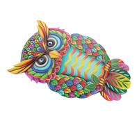 Gufi Soprammobili Decorazione Da Parete in Metallo Arredamento Di