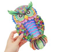 Gufi Soprammobili Decorazione Da Parete in Metallo Arredamento Di