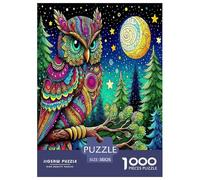 Gufo 1000 Piece Jigsaw Puzzles for Adults Challenging & Brainteasing Jigsaw Puzzle Animali domestici Home Decoration for The Whole Family 38x26cm/1000pcs