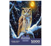 Gufo 1000 Piece Jigsaw Puzzles for Adults Challenging & Brainteasing Jigsaw Puzzle Animali domestici Home Decoration for The Whole Family 70x50cm/1000pcs