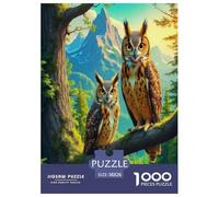 Gufo 1000 Piece Puzzle Games for Adults with Extra Fun Challenges Jigsaw Puzzle Animali domestici Home Decoration for The Whole Family 38x26cm/1000pcs