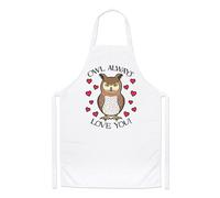 Gufo Always Love You Chef Grembiule - Divertente I Will Valentines Giorno