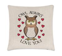 Gufo Always Love You Copricuscino Cuscino - I Will Always Valentines Giorno