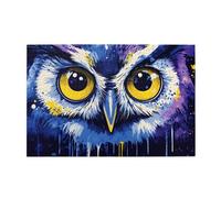 Gufo Blu 1000 Pezzi Puzzle Per Adulti Puzzle In Legno Per Adulti Regali Home Decor